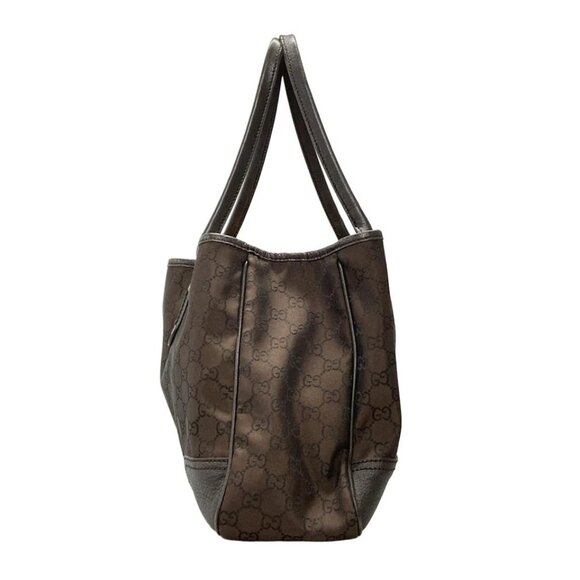 GUCCI GG Pattern, Shelly (Web) Brown Green Multi Nylon Leather - 388-071625 - Picture 4 of 12